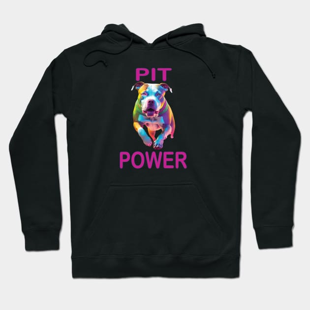 Pit Power Hoodie by Wickedcartoons